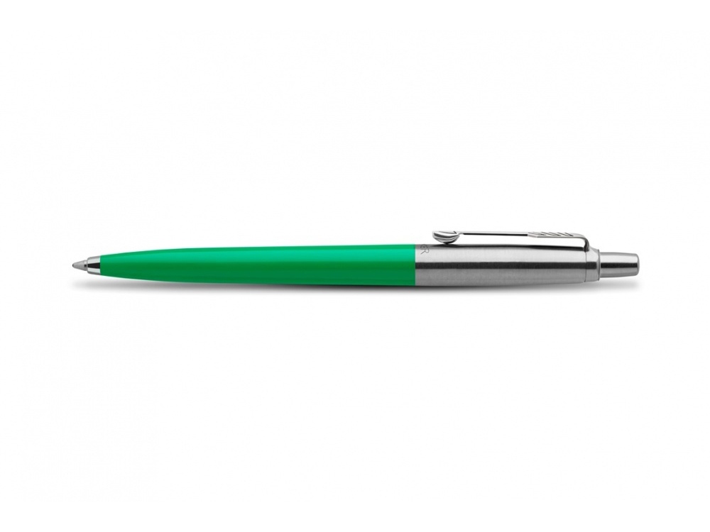 Шариковая ручка Parker Jotter, цвет GREEN, цвет чернил синий, толщина линии M , в подарочной коробке