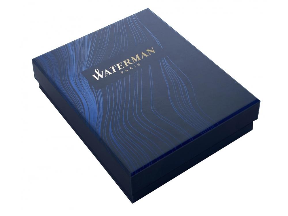 Подарочный набор Waterman Expert с перьевой ручкой и чехлом Black CT перо M