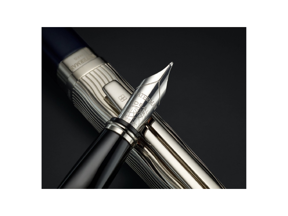 Перьевая ручка Waterman Exception22 SE deluxe цвет: Blue CT, перо: F, в подарочной упаковке