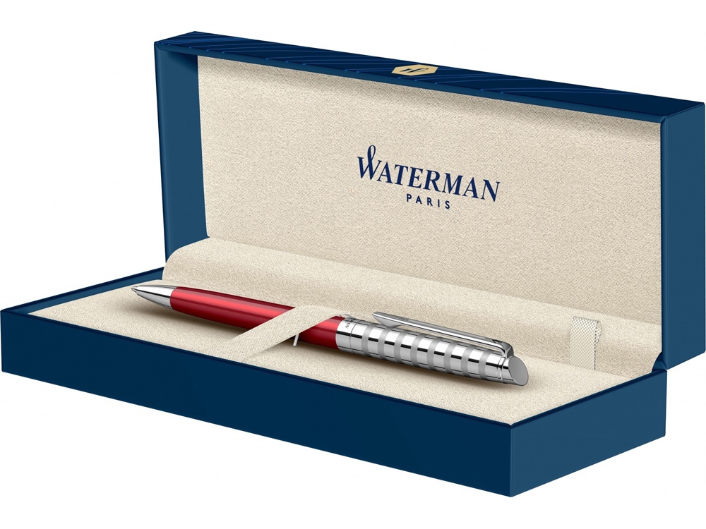 Шариковая ручка Waterman Hemisphere French riviera Deluxe RED CLUB в подарочной коробке