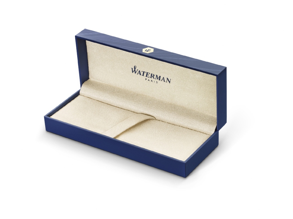 Перьевая ручка Waterman Exception, цвет: Slim Blue ST, перо: F