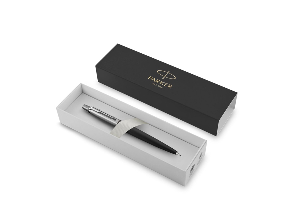 Карандаш механический Parker Jotter Bond Street Black Chrome, в подарочной упаковке