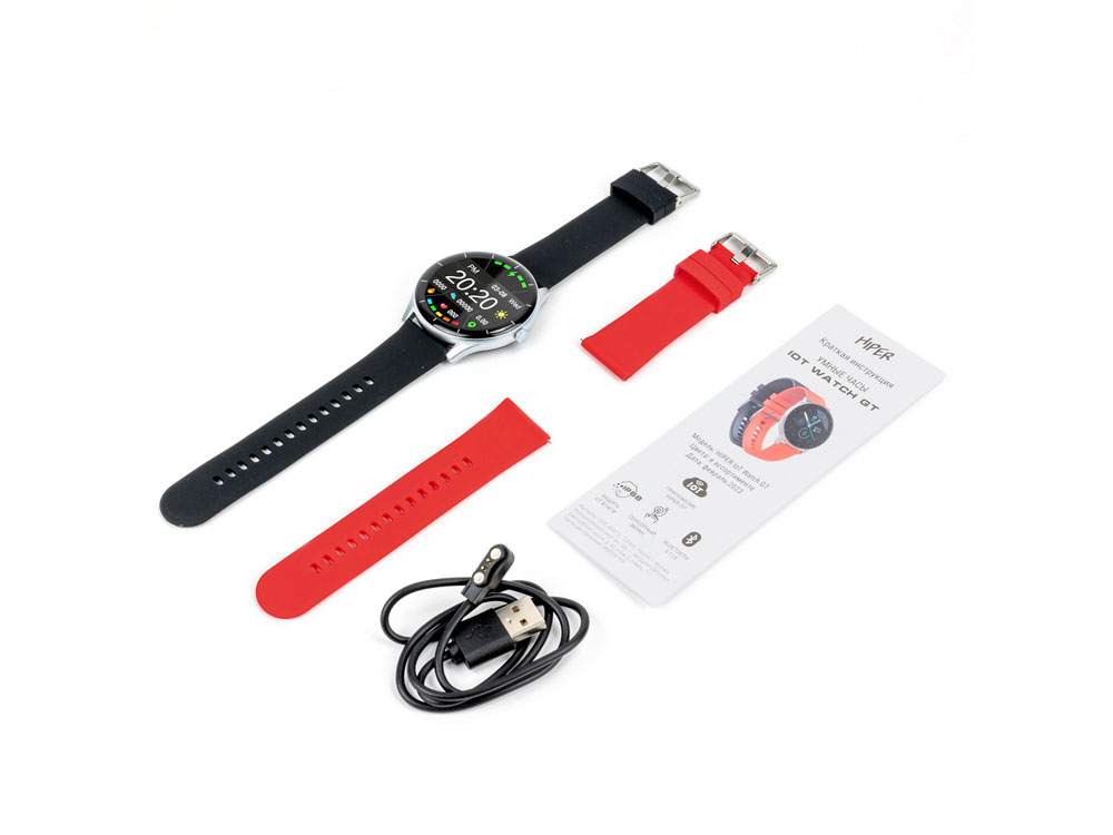 Смарт-часы HIPER IoT Watch GT Black