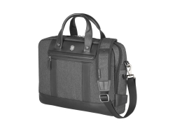 Портфель VICTORINOX Architecture Urban2 15 Briefcase 15'', серый, полиэстер/кожа, 42x13x31 см, 16 л