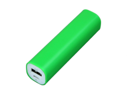 PB030 Универсальное зарядное устройство power bank  прямоугольной формы. 2600MAH. Зеленый