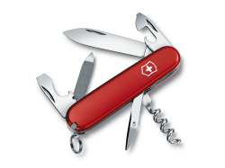 Нож перочинный VICTORINOX Sportsman, 84 мм, 13 функций, красный