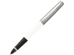 Ручка-роллер Parker Jotter Original T60 White СT (чернила черные) в подарочной коробке