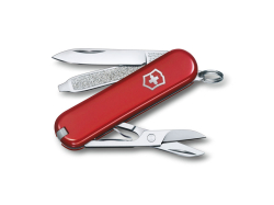 Нож-брелок VICTORINOX Classic Style Icon, 58 мм, 7 функций, красный