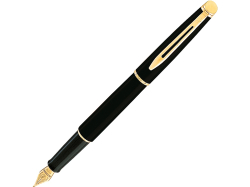 Перьевая ручка Waterman Hemisphere, цвет: Mars Black/GT, перо: F