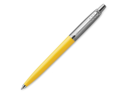 Шариковая ручка Parker Jotter Originals Yellow Chrome CT, стержень: M blue в подарочной упаковке