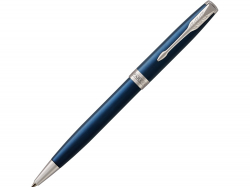 Ручка шариковая Parker Sonnet Core Subtle Blue CT, синий/серебристый