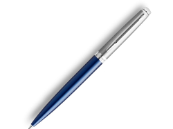 Шариковая ручка Waterman Hemisphere Entry Point Stainless Steel with Blue Lacquer в подарочной упаковке