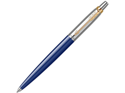 Шариковая ручка Parker Jotter K160, цвет: Blue/GT, стержень: M, цвет чернил: blue, в подарочной упаковке.