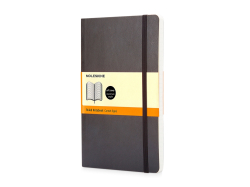 Записная книжка Moleskine Classic Soft (в линейку), Pocket (9х14 см), черный