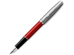 Перьевая ручка Parker Sonnet Entry Point Red Steel CT, перо: F, цвет чернил: black, в подарочной упаковке