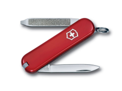 Нож-брелок VICTORINOX Escort, 58 мм, 6 функций, красный