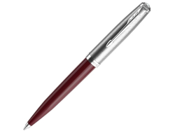 Шариковая ручка Parker 51 CORE BURGUNDY CT, стержень: M, цвет чернил: black, в подарочной упаковке.