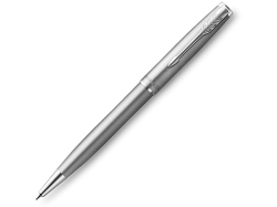 Шариковая ручка Parker Sonnet Stainless Steel CT, толщина линии M, цвет чернил черный, в подарочной упаковке