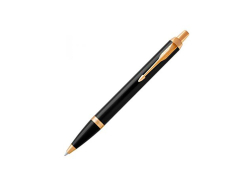 Ручка шариковая Parker IM Core Black GT, черный/золотистый