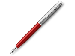 Шариковая ручка Parker Sonnet Entry Point Red Steel CT, стержень: M, цвет чернил: black , в подарочной упаковке