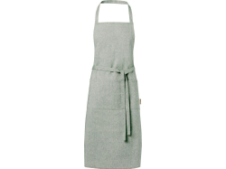 Pheebs 200 g/m2 recycled cotton apron, зеленый яркий