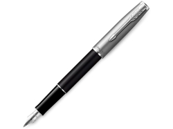 Перьевая ручка Parker Sonnet Entry Point Black Steel CT, перо: F, цвет чернил: black, в подарочной упаковке