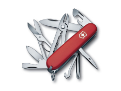 Нож перочинный VICTORINOX Deluxe Tinker, 91 мм, 17 функций, красный