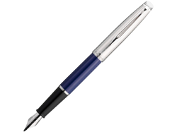 Перьевая ручка Waterman  Embleme цвет BLUE CT, цвет чернил: черный