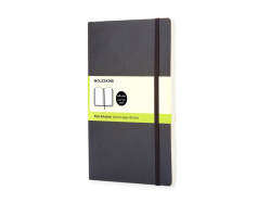 Записная книжка Moleskine Classic Soft (нелинованный), Pocket (9х14 см), черный