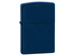 Зажигалка ZIPPO Classic с покрытием Navy Matte, латунь/сталь, синяя, матовая, 38x13x57 мм