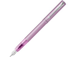 Перьевая ручка Parker Vector  XL Lilac, цвет чернил blue CT, перо: F, в подарочной упаковке.