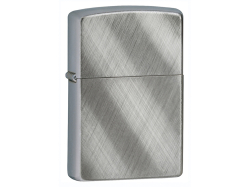 Зажигалка ZIPPO Classic с покрытием Brushed Chrome, латунь/сталь, серебристая, матовая, 38x13x57 мм