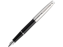 Перьевая ручка Waterman  Embleme цвет BLACK CT, цвет чернил: черный