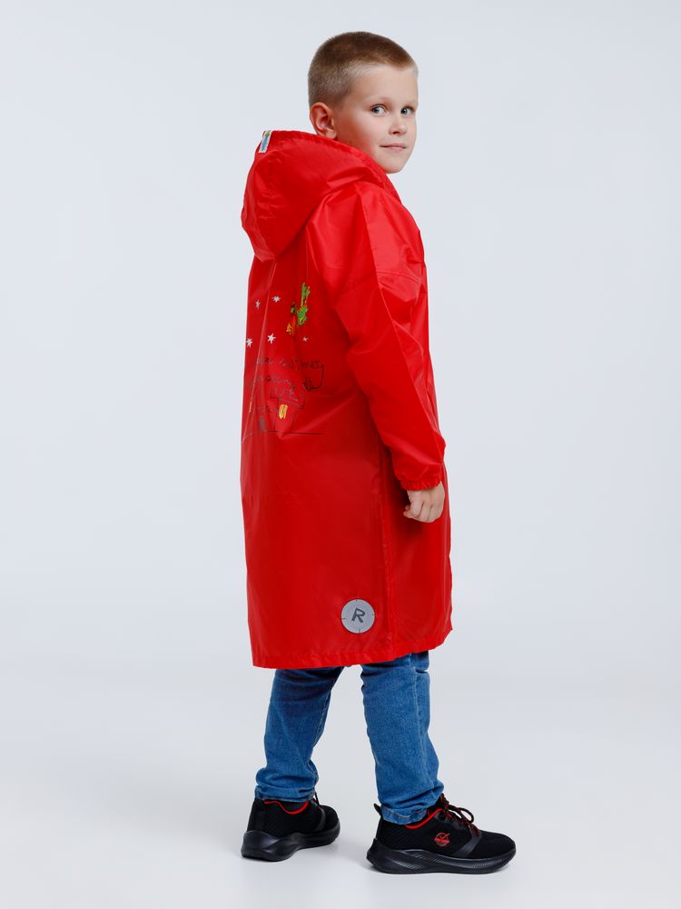 Дождевик детский Rainman Kids красный, 7-9 лет