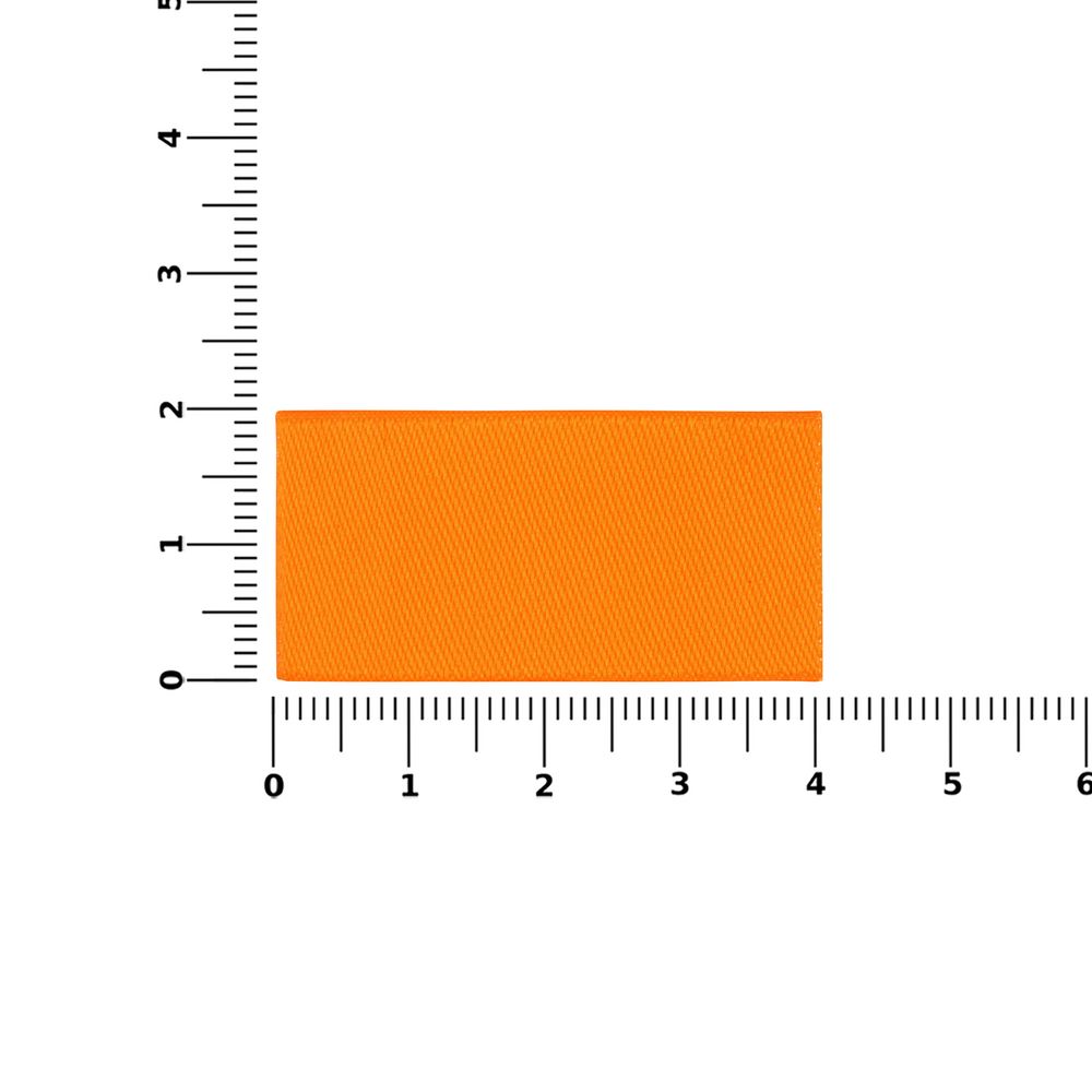 Лейбл тканевый Epsilon, XXS, оранжевый неон