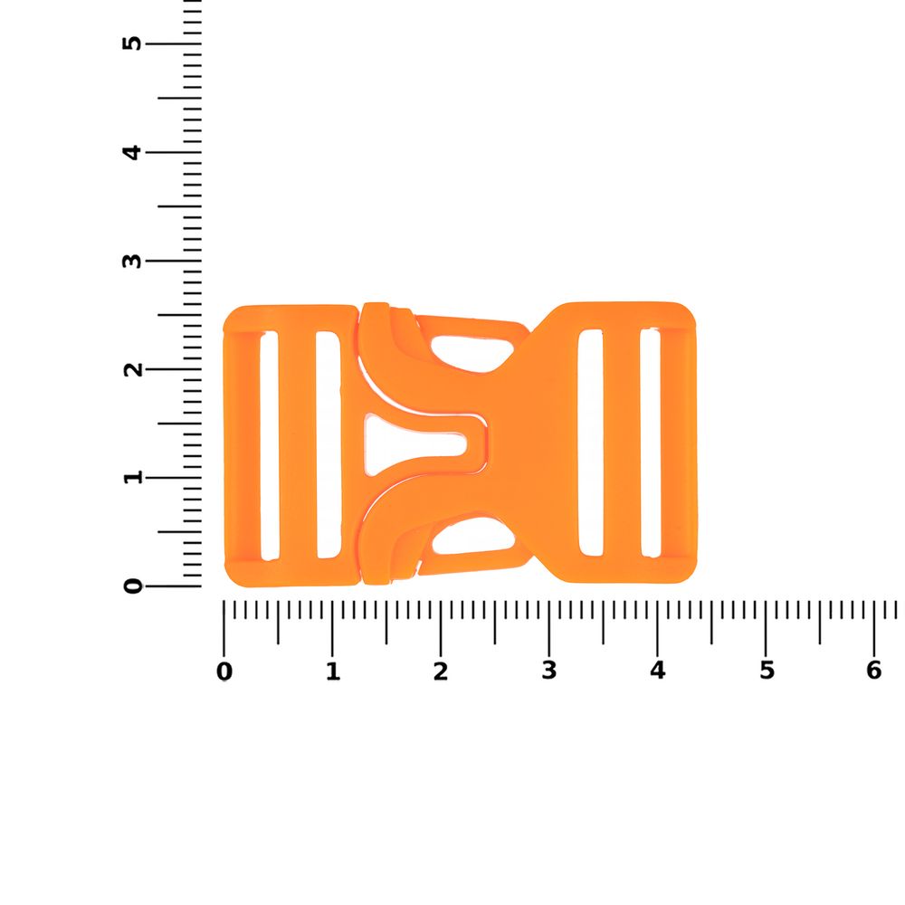 Застежка-пряжка Fibbia, оранжевый неон