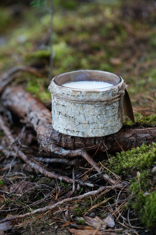 Свеча Birch Bark, большая