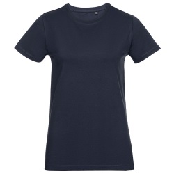 Футболка женская T-bolka Stretch Light Lady, темно-синяя (navy), размер L