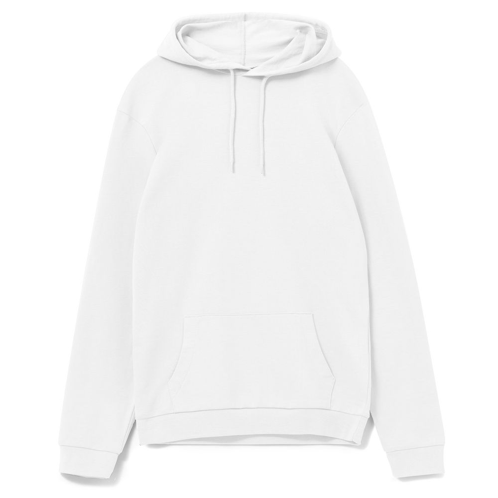 Толстовка с капюшоном унисекс Hoodie, белая, размер XXL