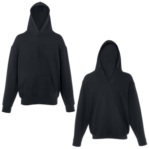 Толстовка Unique Hoodie, черный_XL, 80% хлопок, 20% полиэстер, 280 г/м2