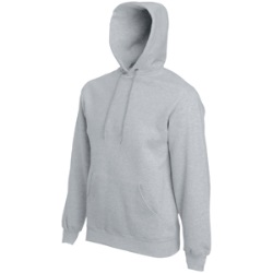 Толстовка "Classic Hooded Sweat", серый меланж_2XL, 80% х/б, 20% п/э, 280 г/м2