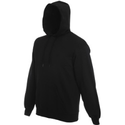 Толстовка мужская с начесом "Сlassic Hooded Sweat", черный_M, 80% х/б, 20% п/э, 280 г/м2