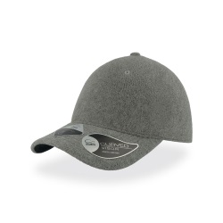 Бейсболка "Uni-Cap Polarfleece", без панелей и швов, серый, 100% полиэстер 270 г/м2