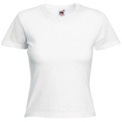 Футболка "Lady-Fit Valueweight T", белый_L, 100% х/б, 160 г/м2