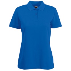 Поло "Lady-Fit 65/35 Polo", ярко-синий_XL, 65% п/э, 35% х/б, 180 г/м2