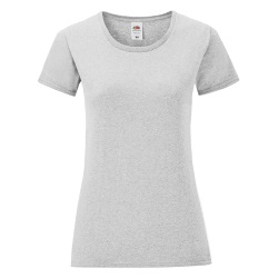 Футболка "Ladies Iconic", серый меланж, 2XL, 97% х/б, 3% полиэcтер, 150г/м2