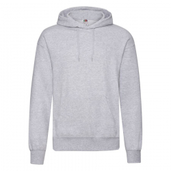 Толстовка "Classic Hooded Sweat", серый меланж_4XL, 80% х/б, 20% п/э, 280 г/м2